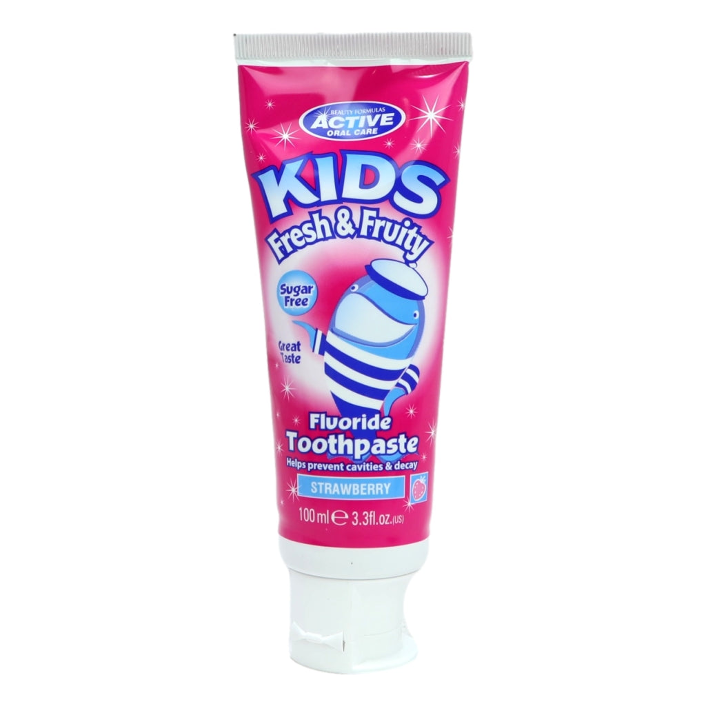 Active Kids 100ml Strawberry Toothpaste