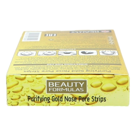 Beauty Formulas Gold Nose Pore Strips 6's