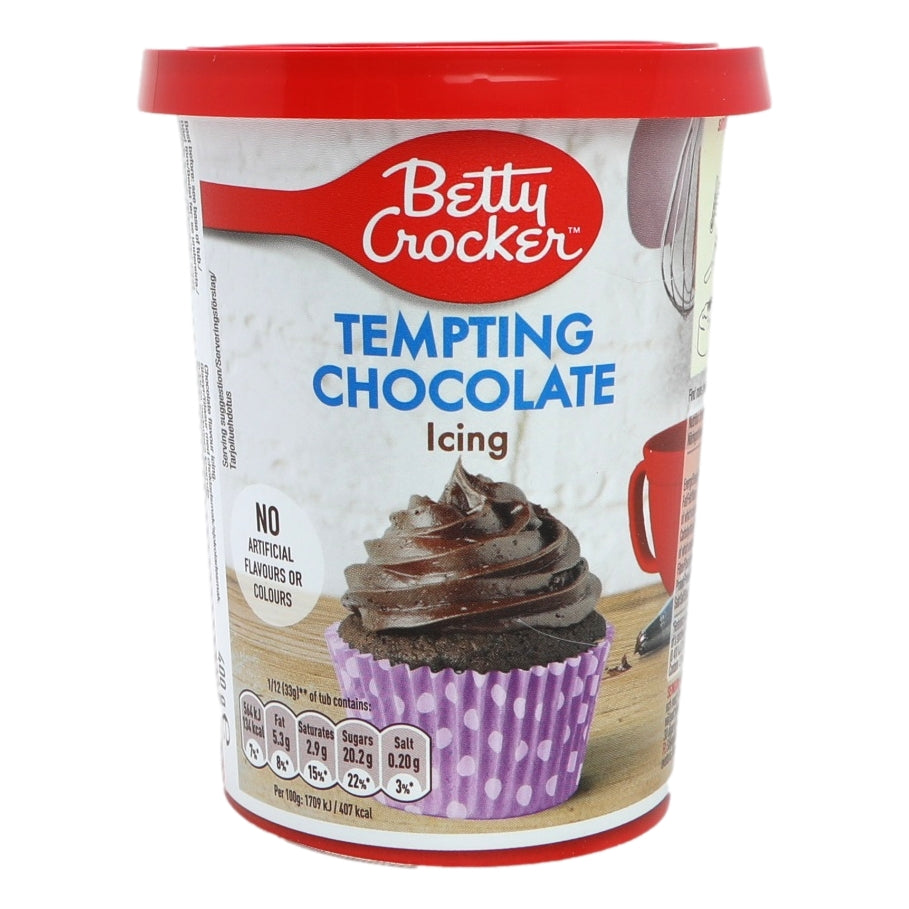 Buy Betty Crocker Milk Chocolate Icing 400g online at Intamarque Wholesale – Trusted FMCG distributor