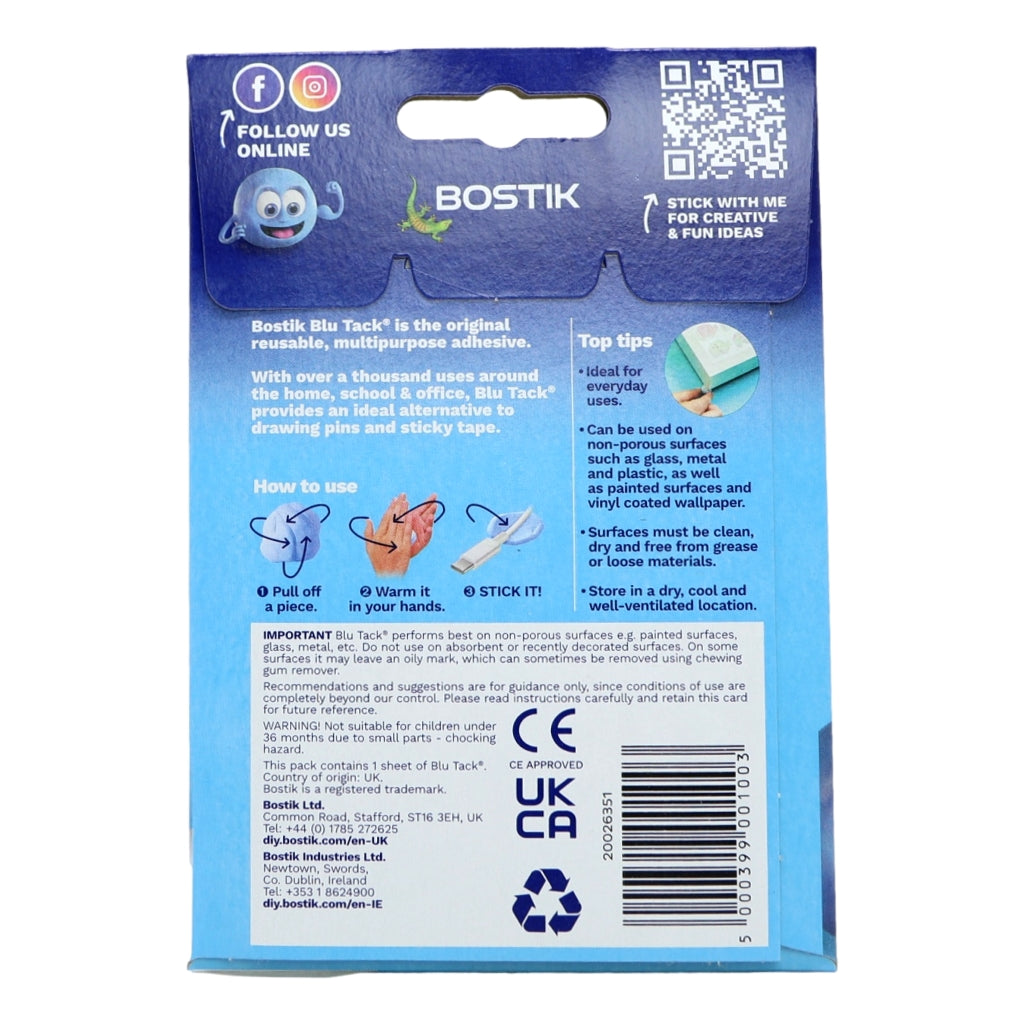 Bostik 60g Blu Tack