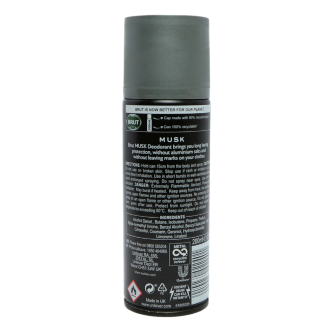 Brut Deodorant Spray 200ml Musk