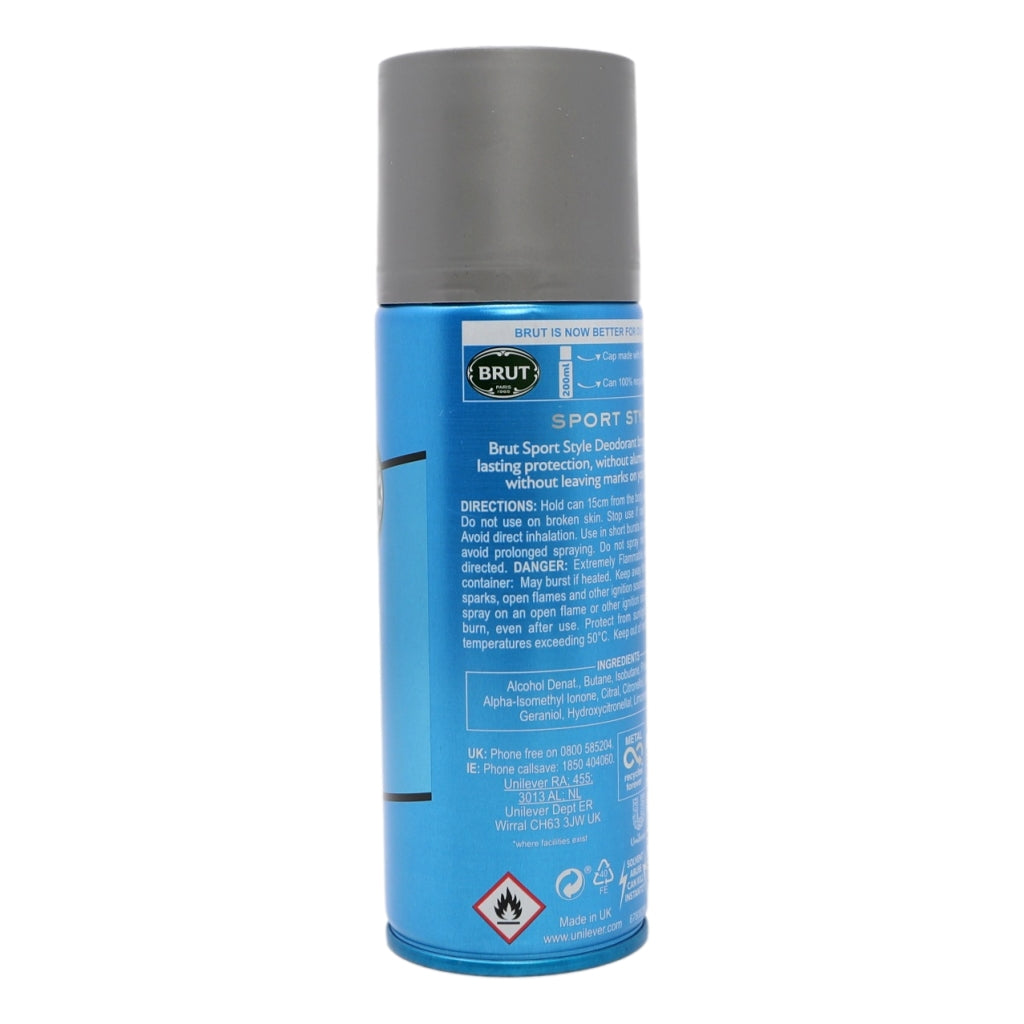 Brut Deodorant Spray 200ml Sport Style