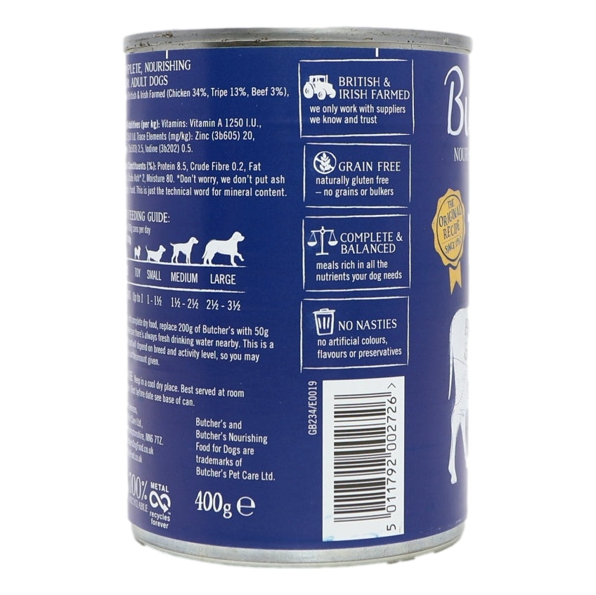 Butchers Tripe Mix 400g
