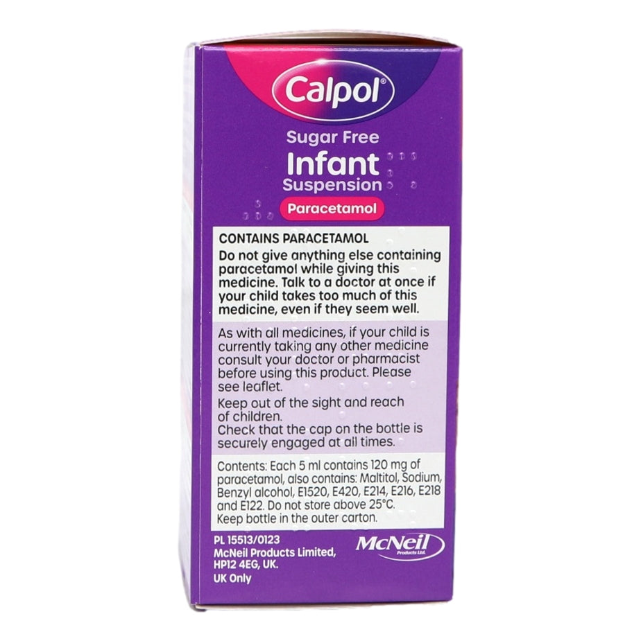 Calpol Infant 100ml Sugar Free (MED)