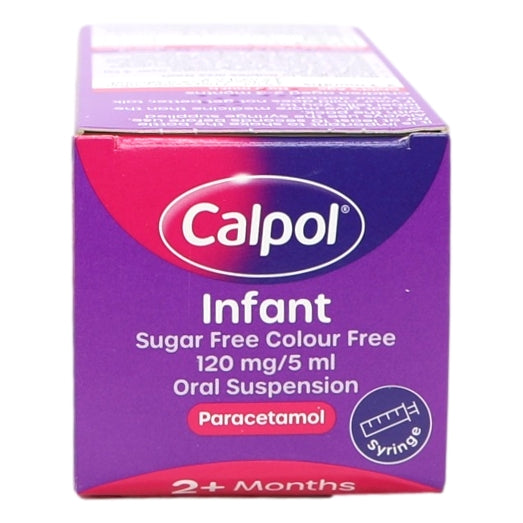 Calpol Infant Colour Free Sugar Free Suspension MED