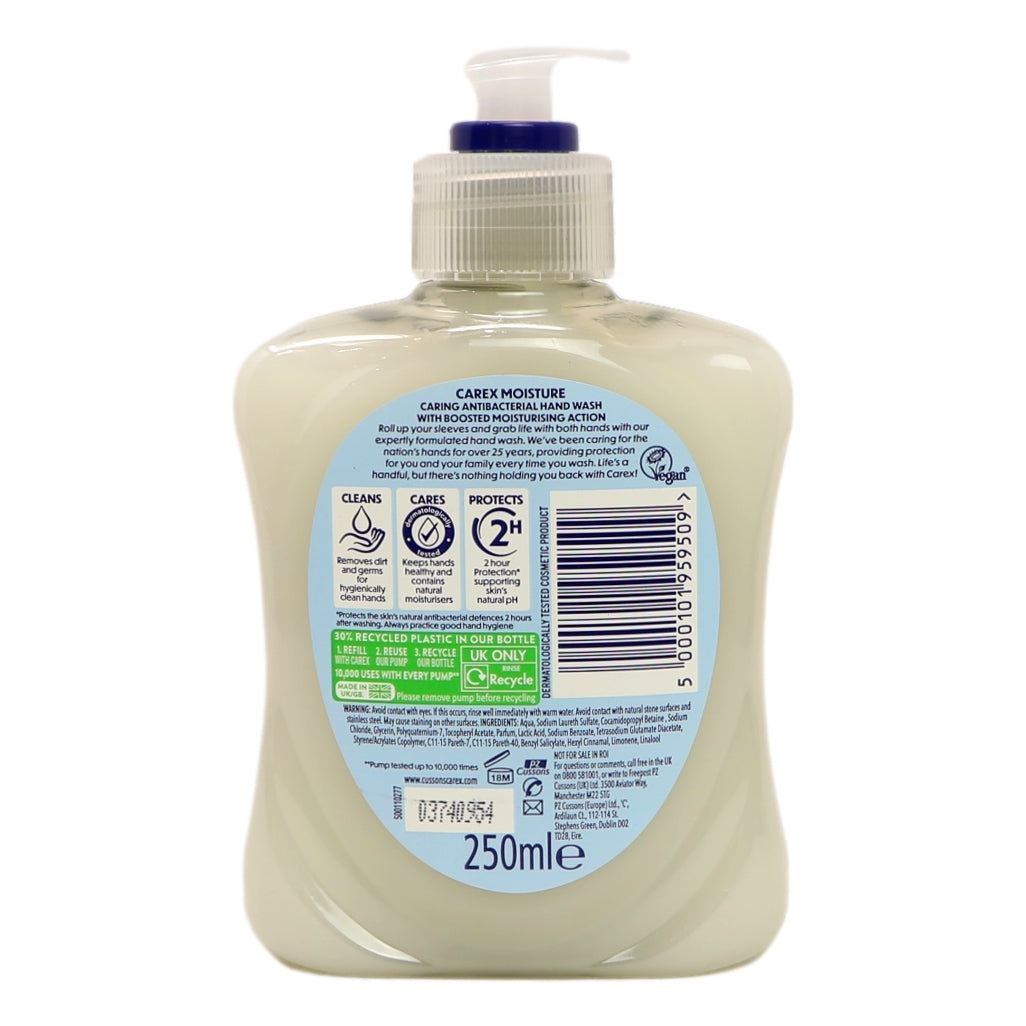 Carex Handwash 250ml Moist Plus