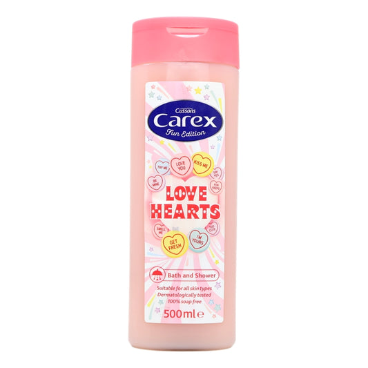 Buy Carex Body Wash 500ml Lovehearts online at Intamarque Wholesale – Trusted FMCG distributor