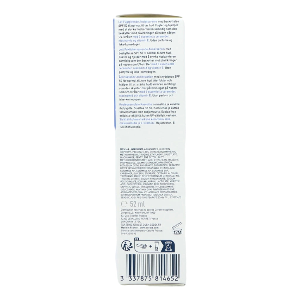 Cerave Am Facial Moist. Lotion Spf50