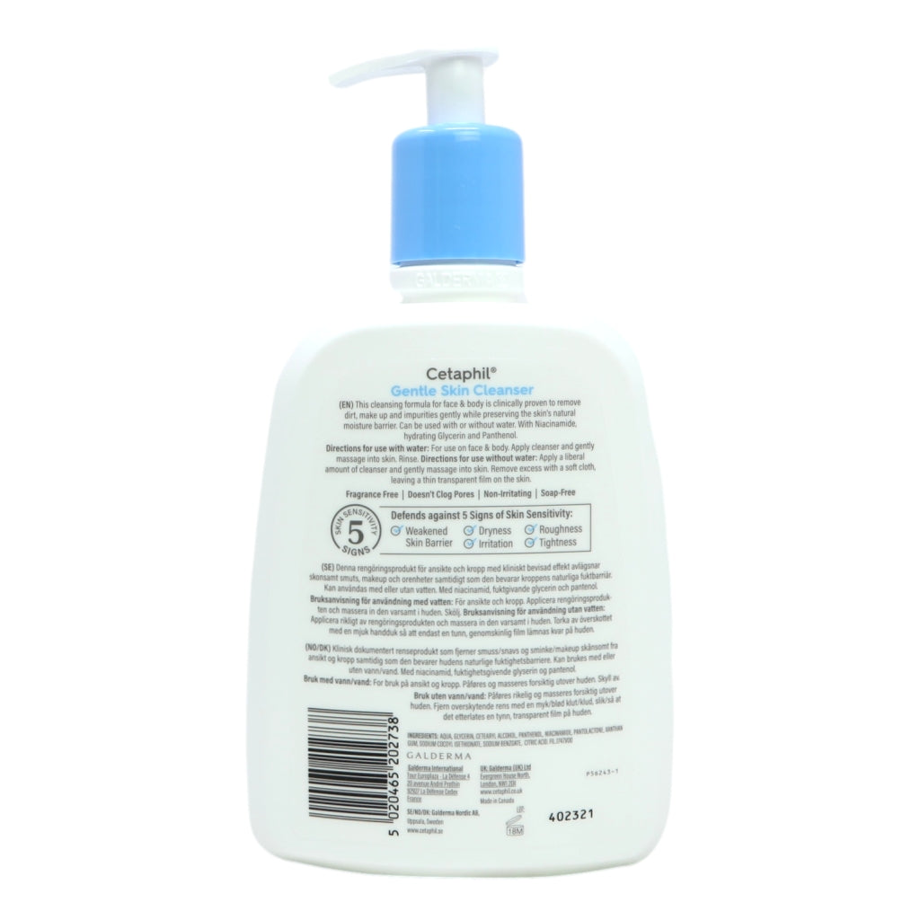 Cetaphil Cleanser 473ml Gentle Skin
