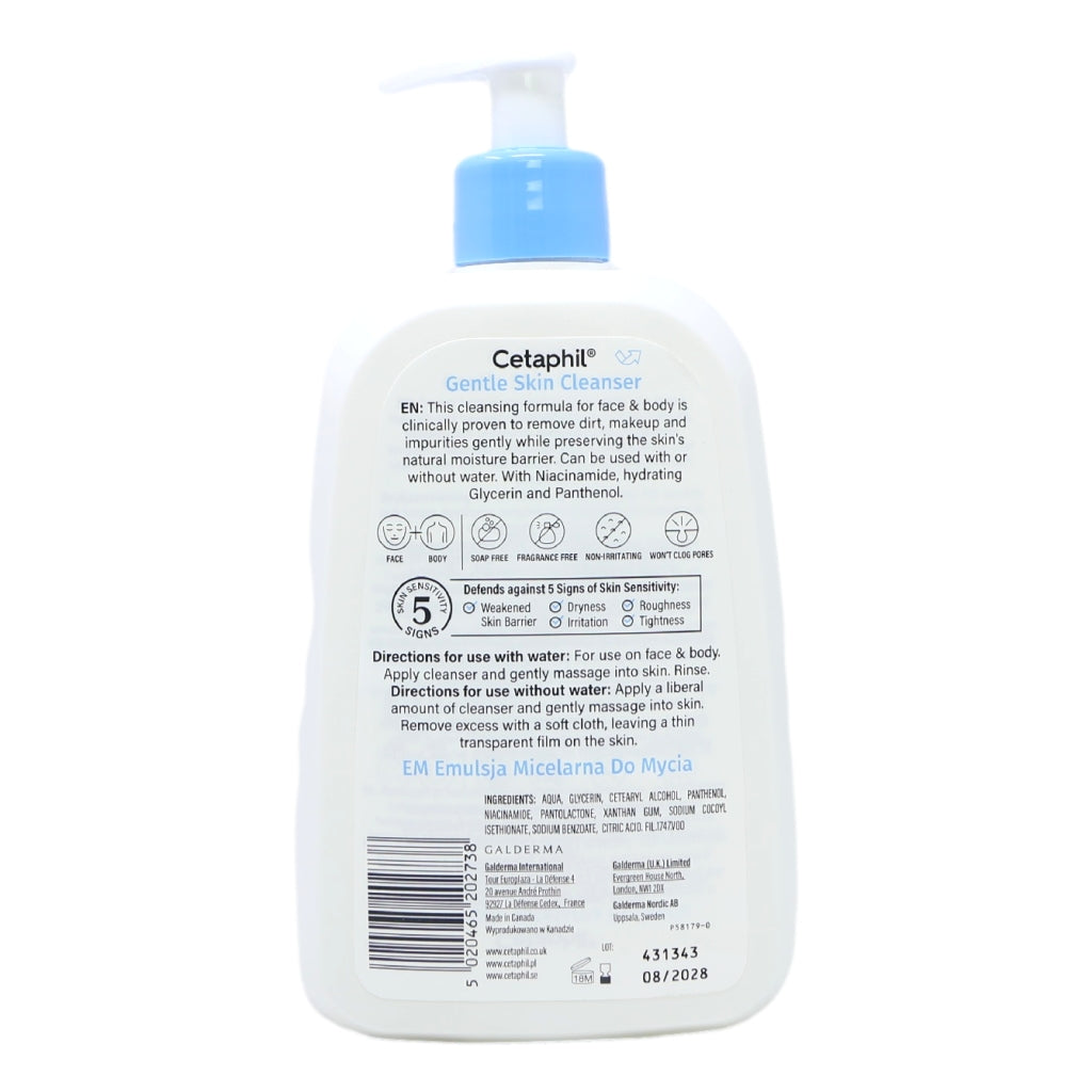 Cetaphil Cleanser 473ml Gentle Skin