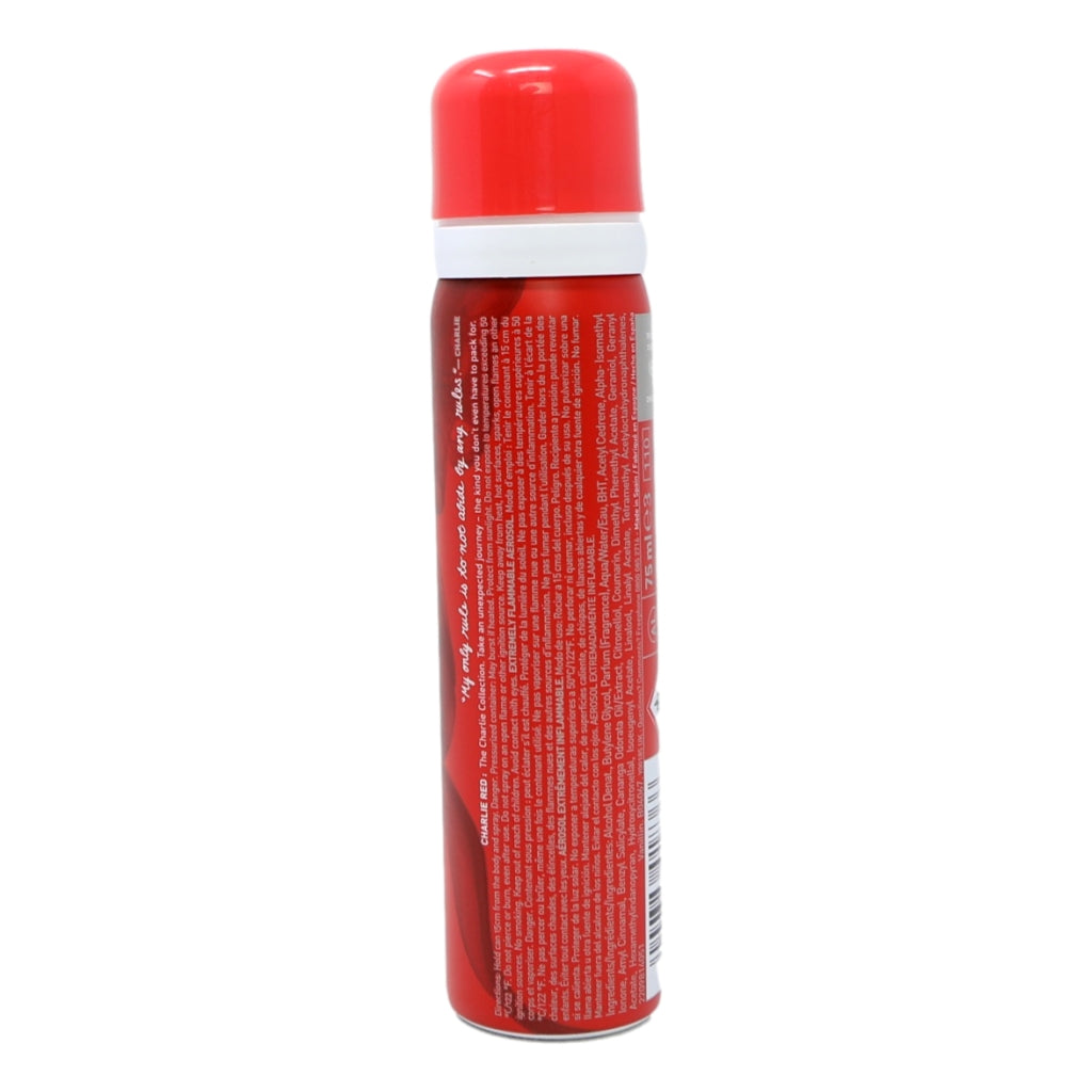Charlie Bodyspray 75ml Red