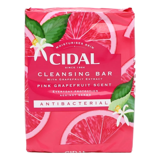 Buy Cidal Cleansing Bar 2 x 100g Pink Grapefruit online at Intamarque Wholesale – Trusted FMCG distributor