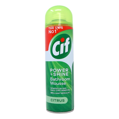 Cif Bathroom Mousse 500ml Citrus Burst