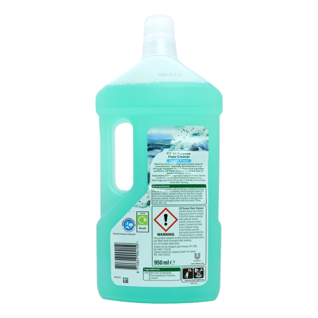 Cif Floor Cleaner 950ml Ocean