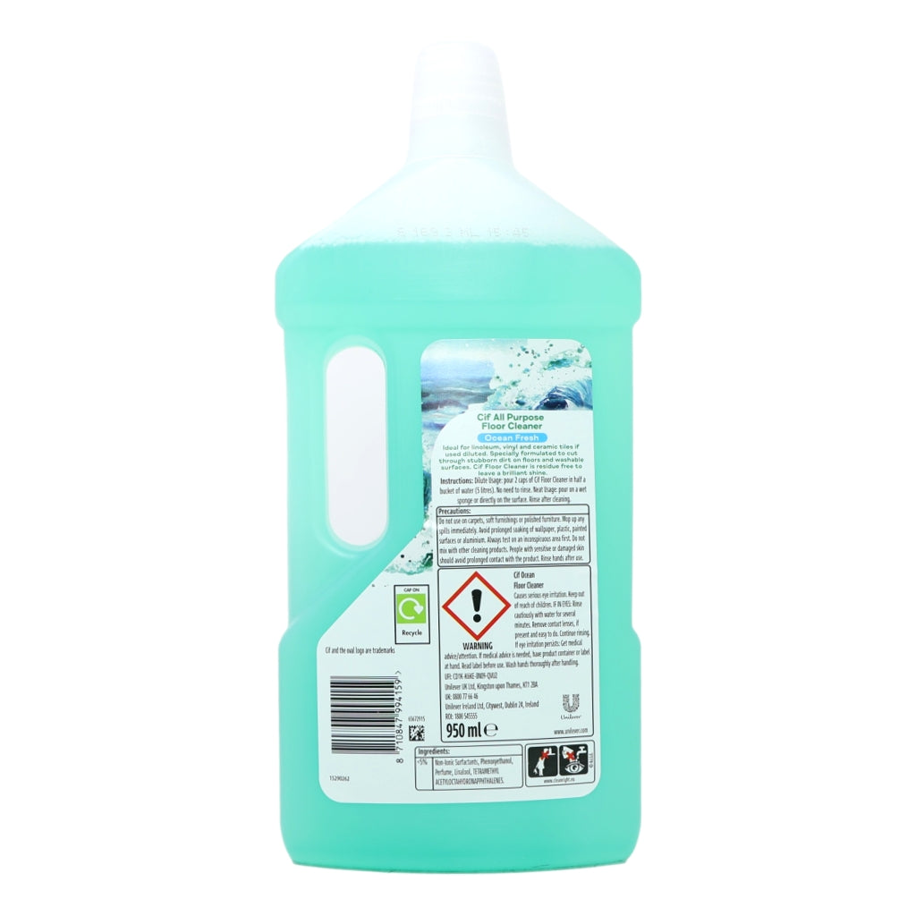 Cif Floor Cleaner 950ml Ocean