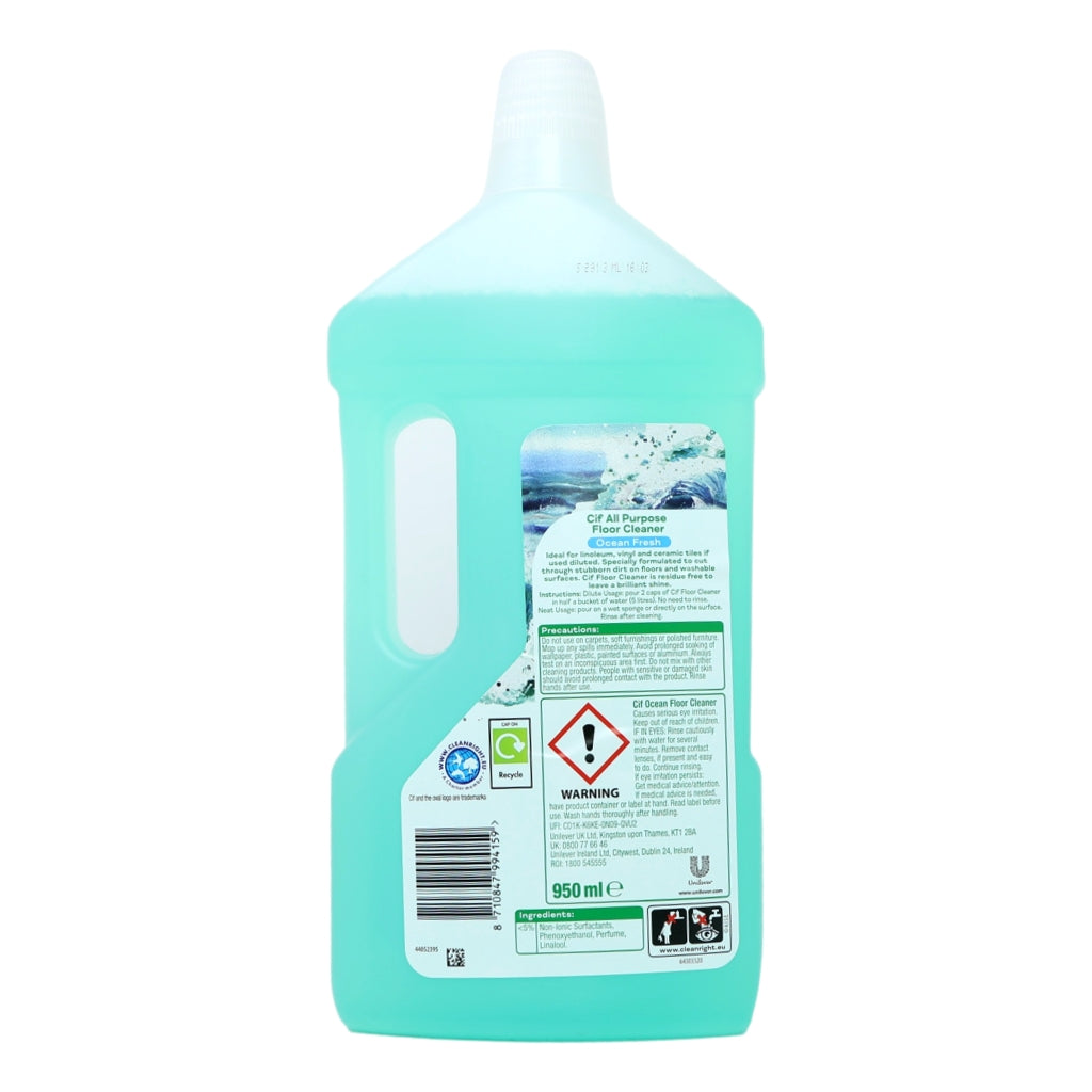 Cif Floor Cleaner 950ml Ocean