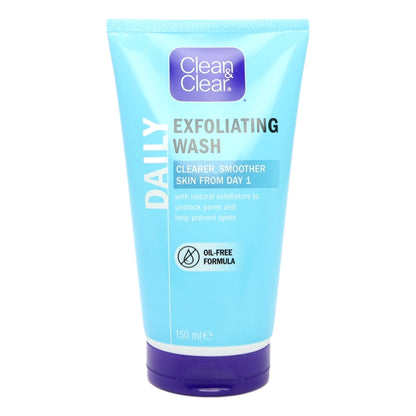 Clean & Clear 150ml Wash Exfoliating Daily