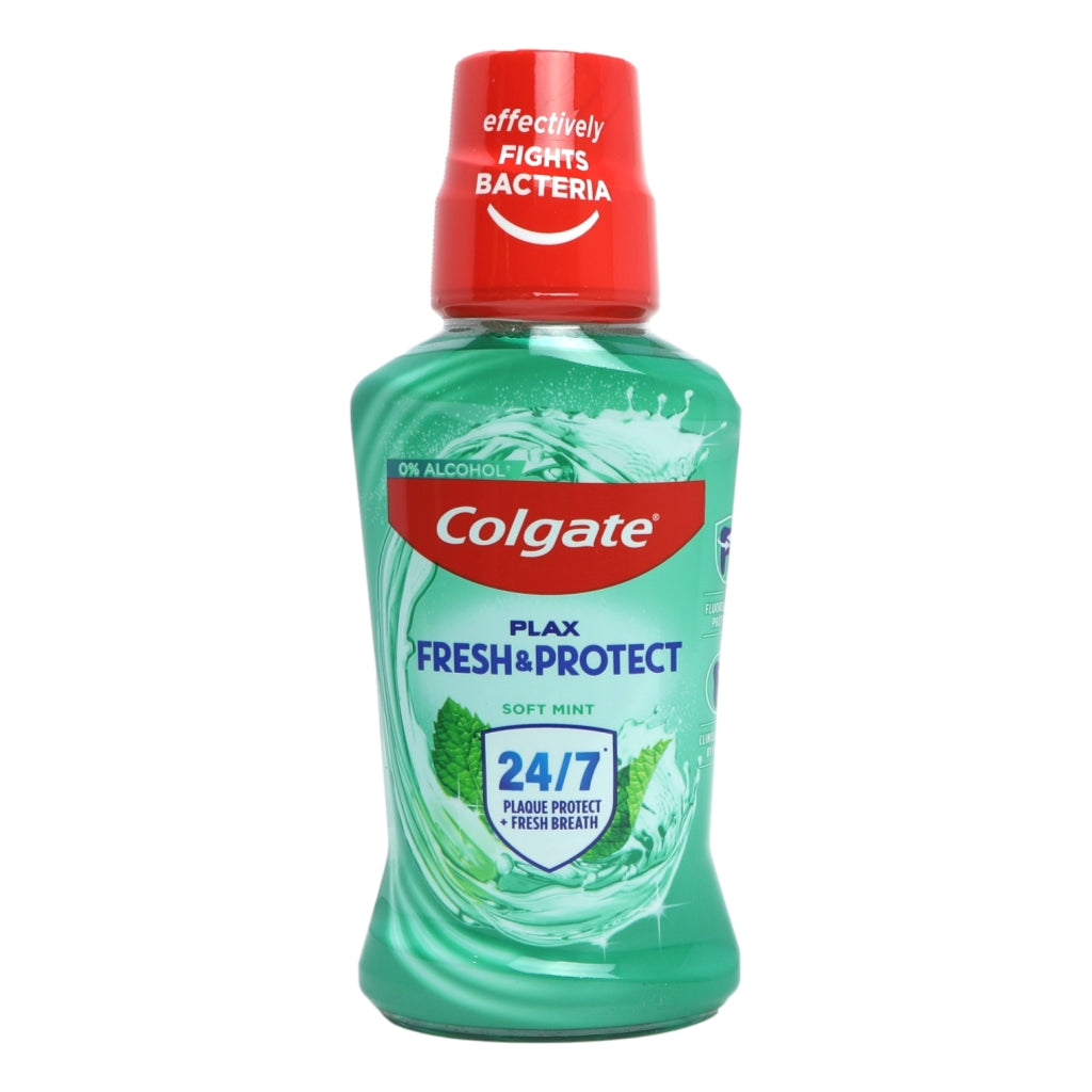 Colgate Mouth Rinse 250ml Plax Soft Green