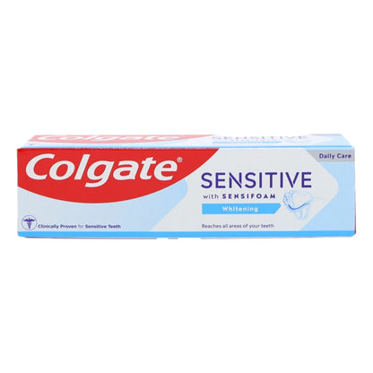 Colgate Toothpaste 75ml Sensitive Foam White