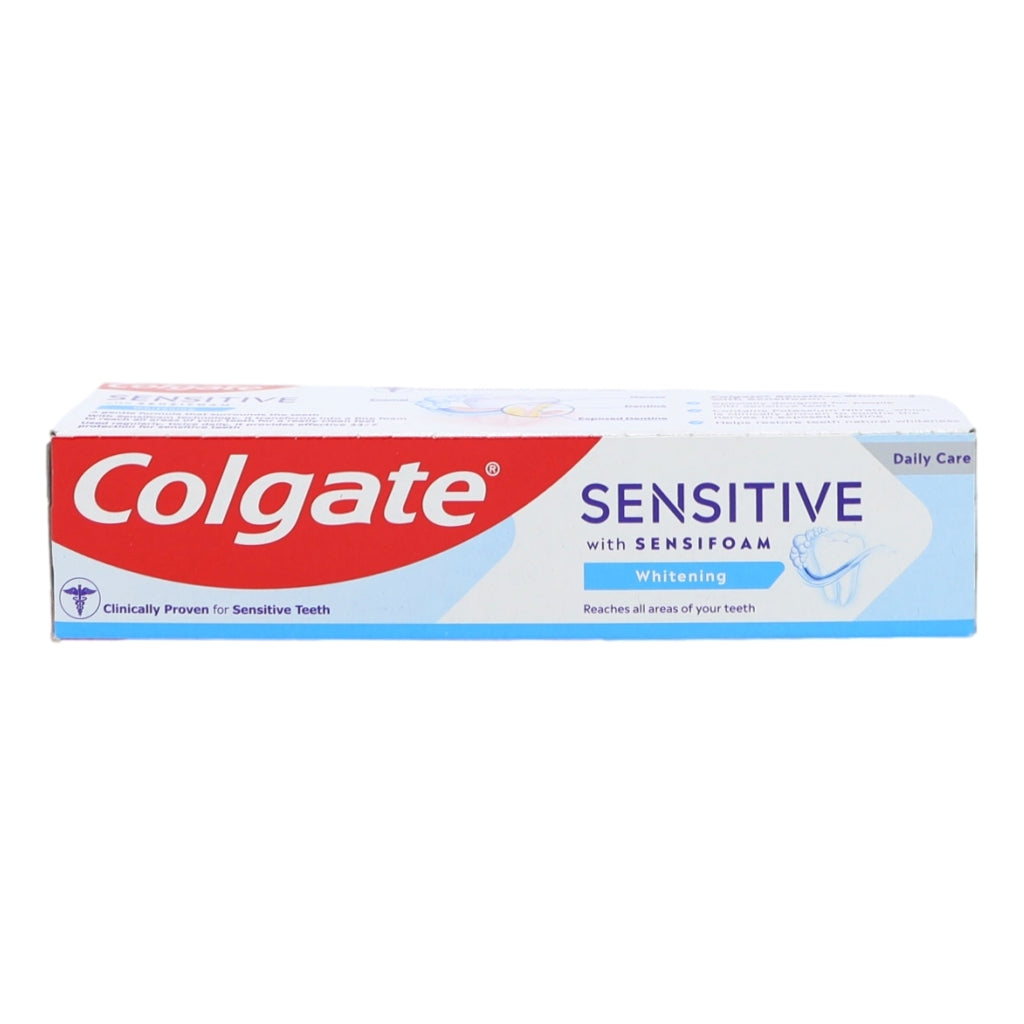 Colgate Toothpaste 75ml Sensitive Foam White