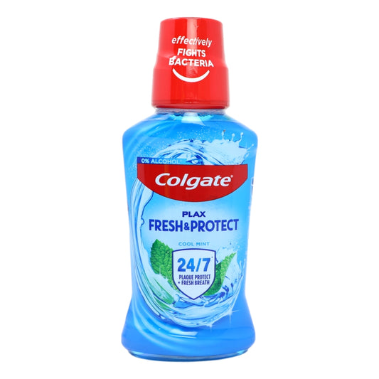 Colgate Mouth Rinse Plax 250ml Cool Blue