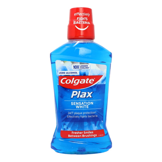 Colgate Mouth Rinse Plax 500ml Whitening