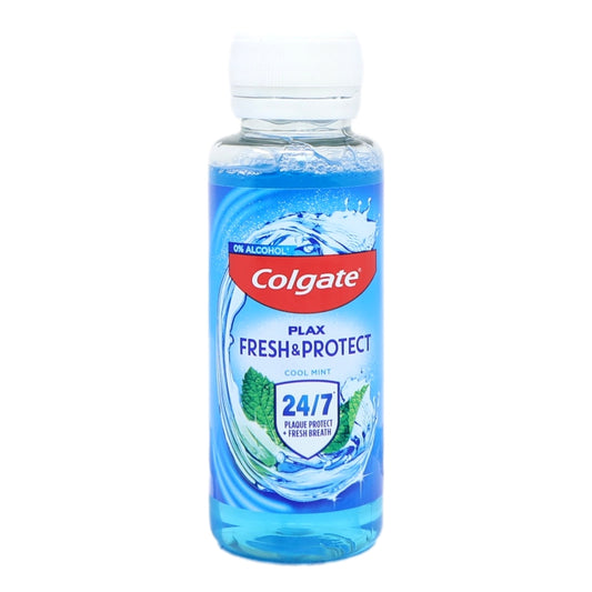 Colgate Mouth Rinse 100ml Plax Cool Mint Travel
