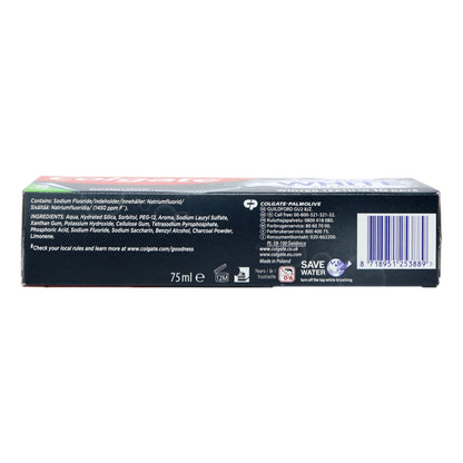 Colgate Toothpaste 75ml Advanced Whitening Charcoal
