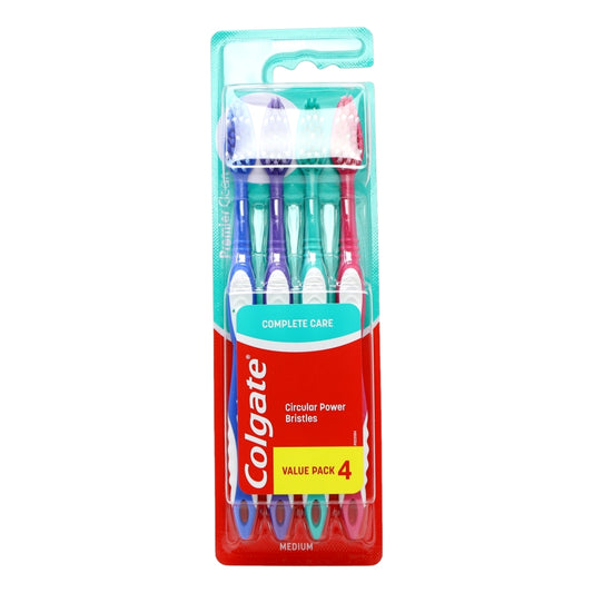 Colgate Toothbrush 4pk Premier Clean
