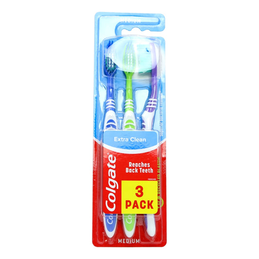 Buy Colgate Toothbrush 3pk Extra Clean online at Intamarque Wholesale – Trusted FMCG distributor