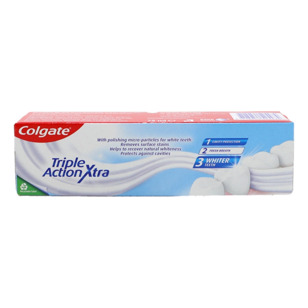 Colgate Toothpaste 75ml Triple Action White