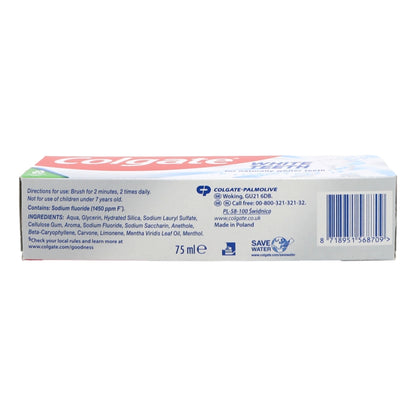 Colgate Toothpaste 75ml White Teeth SRP