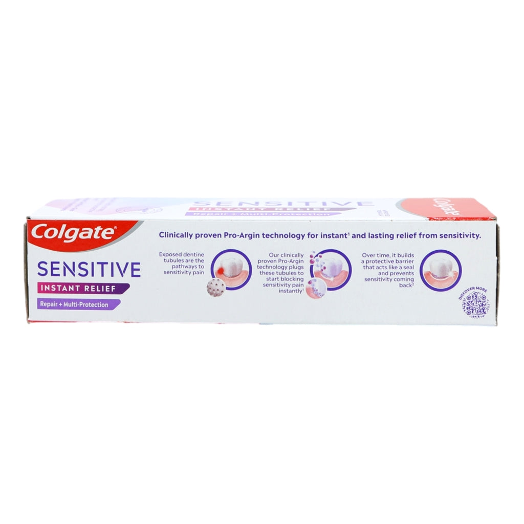 Colgate Toothpaste Sensitive Instant Relief 75ml Multi Protection