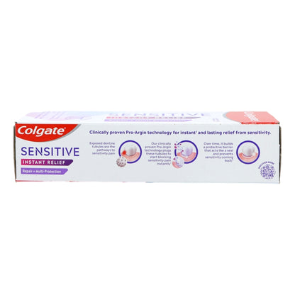 Colgate Toothpaste Sensitive Instant Relief 75ml Multi Protection