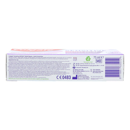 Colgate Toothpaste Sensitive Instant Relief 75ml Multi Protection