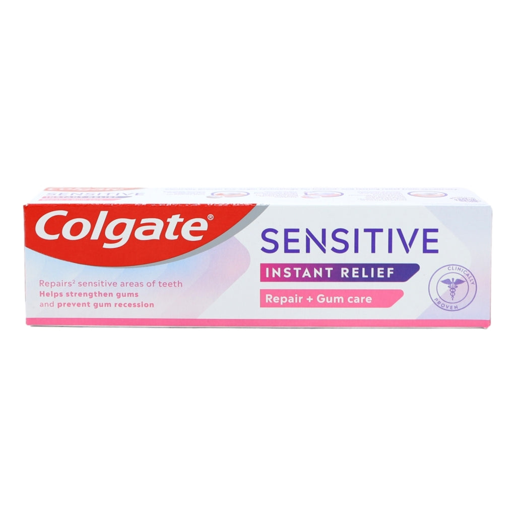 Buy Colgate  Toothpaste Sensitive Instant Relief 75ml Repair & Gum online at Intamarque Wholesale – Trusted FMCG distributor