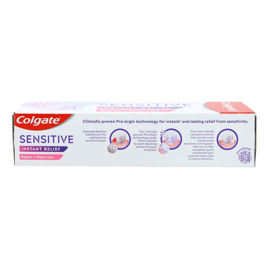 Colgate  Toothpaste Sensitive Instant Relief 75ml Repair & Gum