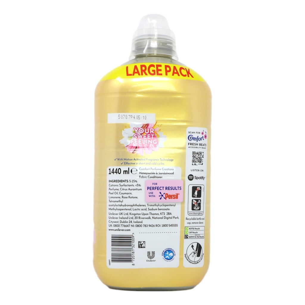 Comfort Creations Fabric Conditioner 48w Honeysuckle