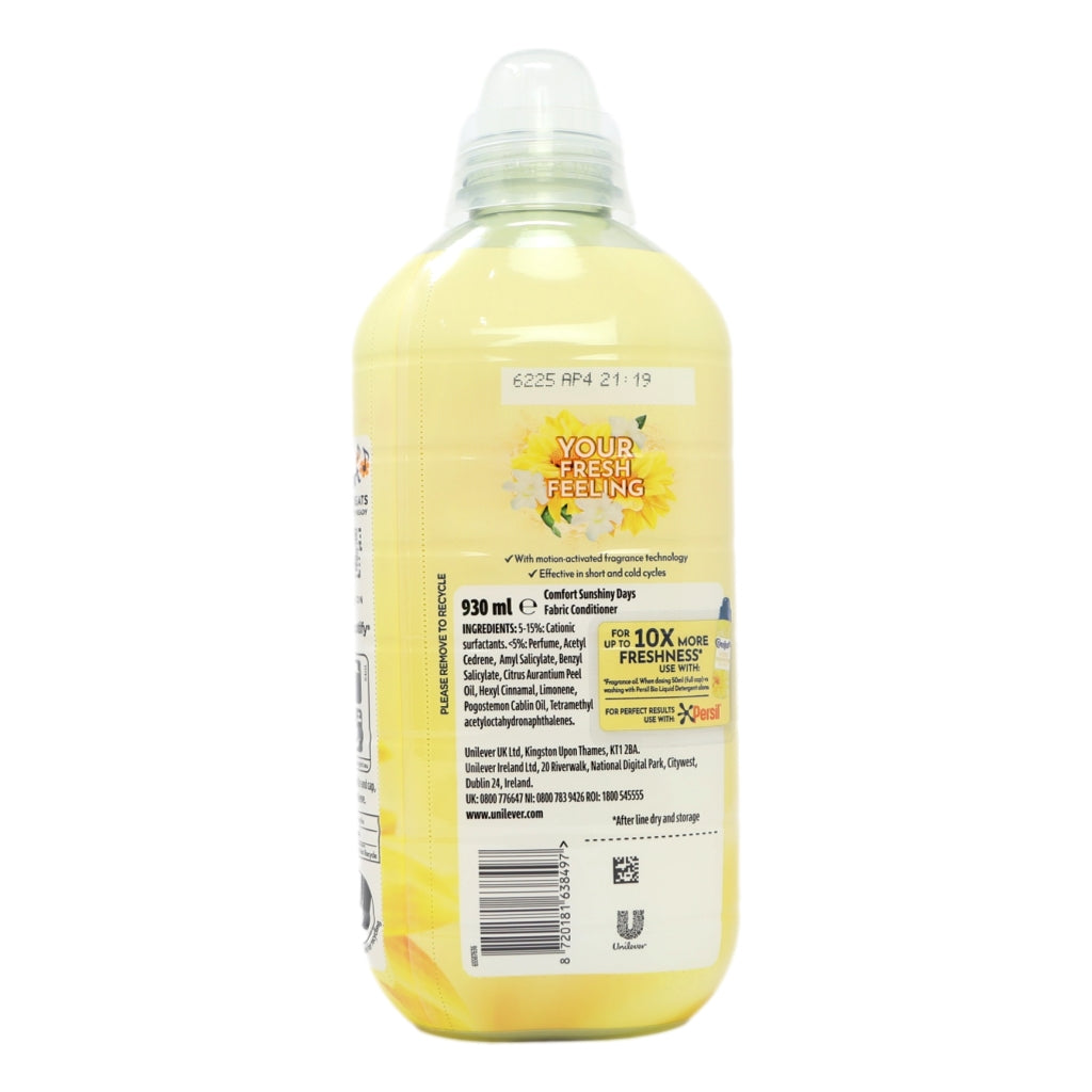 Comfort Fabric Conditioner 31w Sunshiny Days
