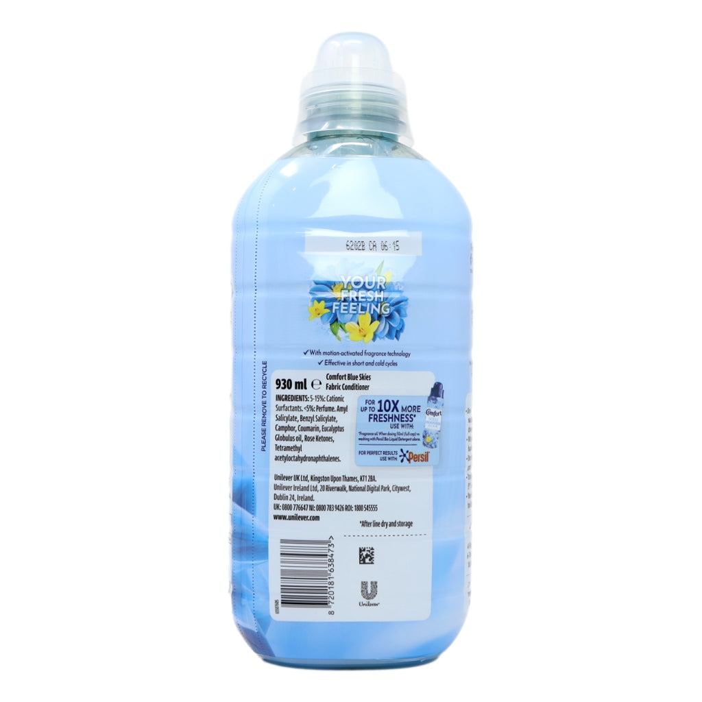 Comfort Fabric Conditioner 31w Blue Skies