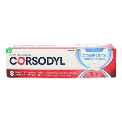 Corsodyl Toothpaste 75ml Complete Protection Extra Fresh