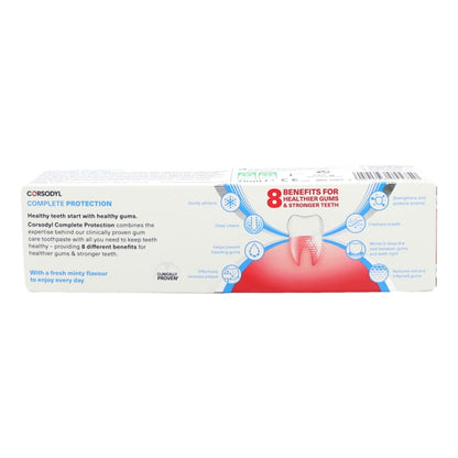 Corsodyl Toothpaste 75ml Complete Protection Extra Fresh