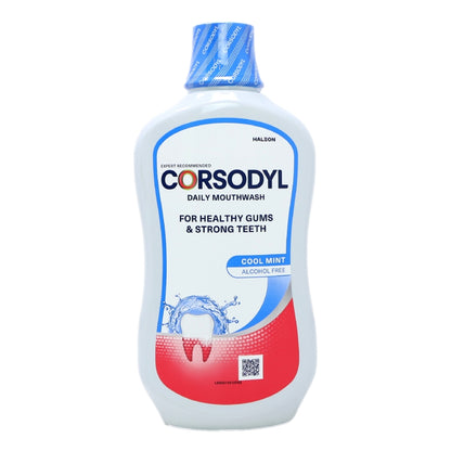 Corsodyl Mouthwash Daily Defence 500ml Cool Mint