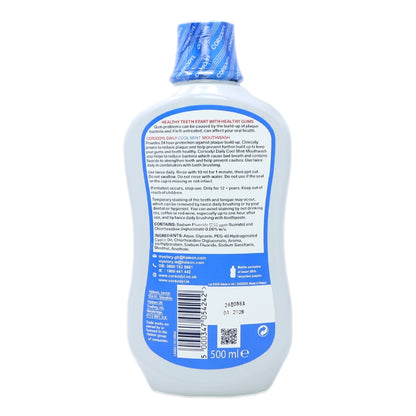 Corsodyl Mouthwash Daily Defence 500ml Cool Mint