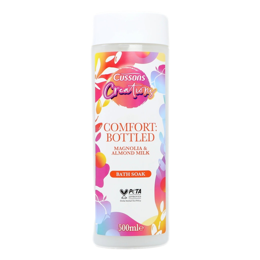Buy Cussons Creations Bath 500ml Magnolia & Almond Milk online at Intamarque Wholesale – Trusted FMCG distributor