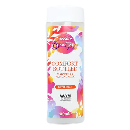 Buy Cussons Creations Bath 500ml Magnolia & Almond Milk online at Intamarque Wholesale – Trusted FMCG distributor