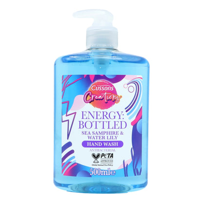 Buy Cussons Creations Hand Wash 500ml Sea Salt & Waterlily online at Intamarque Wholesale – Trusted FMCG distributor