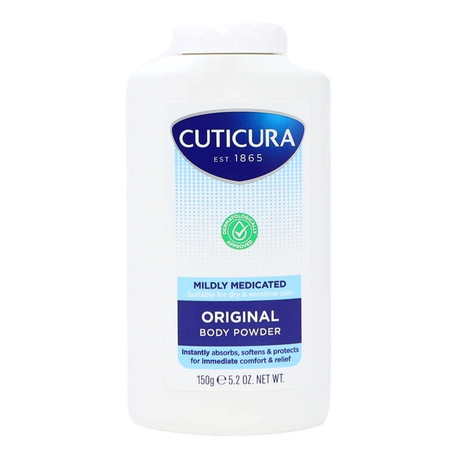 Cuticura Body Powder 150g Mildly Medicated