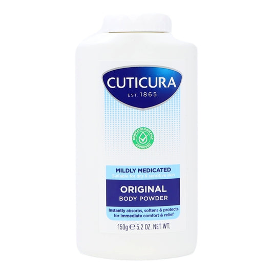 Cuticura Body Powder 150g Mildly Medicated