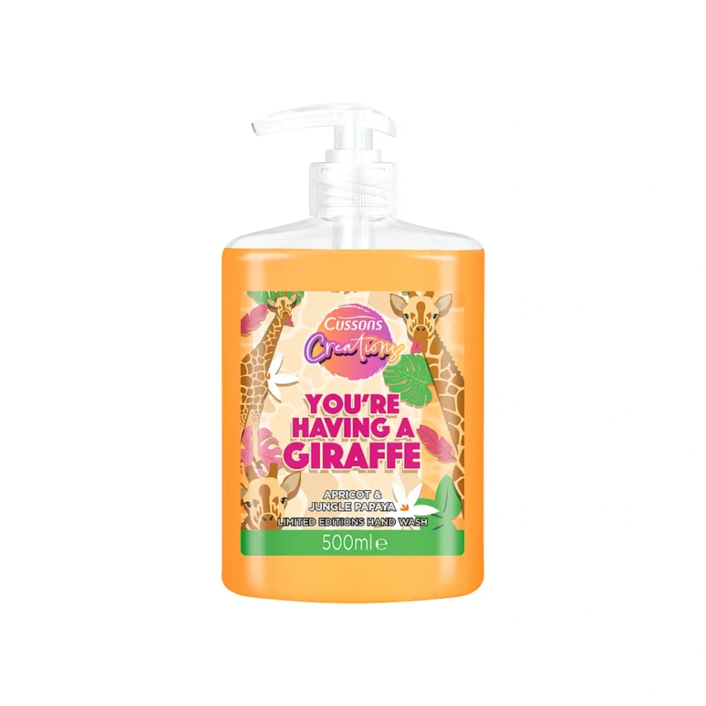 Buy Cussons Creations Hand Wash 500ml Having A Giraffe online at Intamarque Wholesale – Trusted FMCG distributor